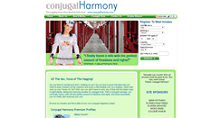 Desktop Screenshot of conjugalharmony.com